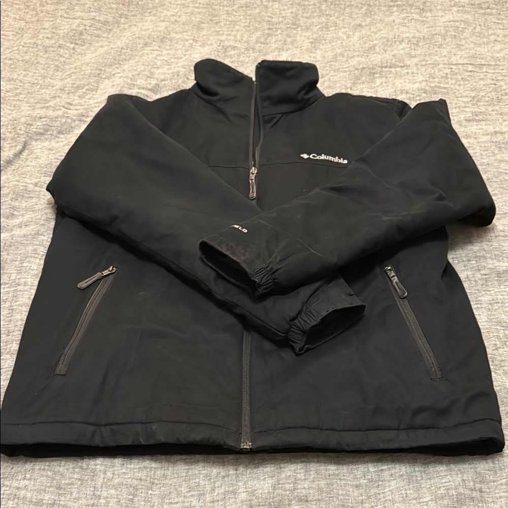Columbia Men’s Black Omni-Shield Insulated Performance Softshell Jacket